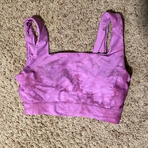 Purple CALIA sports bra, size M